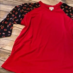 Lularoe XL Randy with flower details